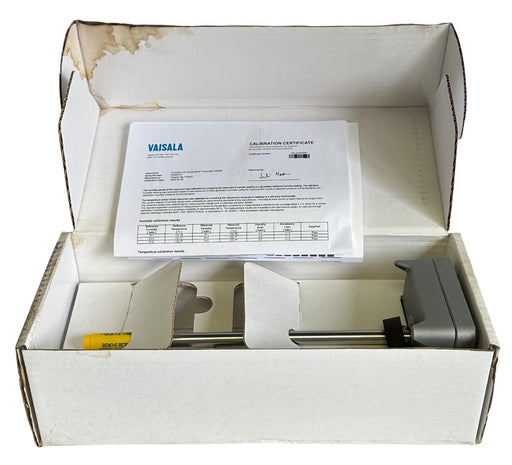 NEW VAISALA HMD62 HUMIDITY AND TEMPERATURE TRANSMITTER 10-53V 4-20mA 2020 CALIB