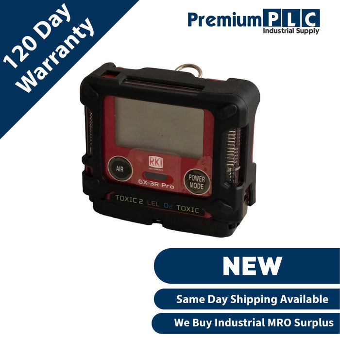 NEW RKI 72-PEA-D GX-3R Pro LEL/Oxy/CO/CO2 (10000 ppm) DETECTOR WIRELESS COMM.