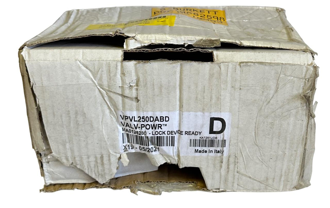 NEW JAMESBURY VPVL250DABD VALV-POWR PNEUMATIC ACTUATOR DOUBLE-ACTING 116PSI NOS