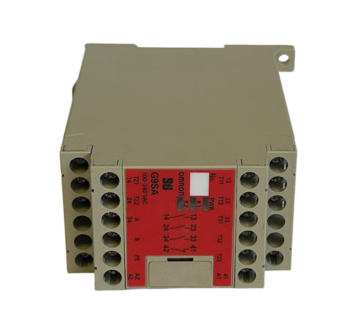 NEW OMRON STI G9SA-301 / G9SA301 SAFETY MONITORING RELAY UNIT 100/240VAC G9SA