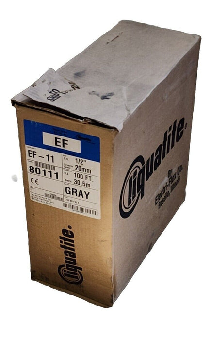 NIB LIQUATITE EF-11 CONDUIT SUNLIGHT RESISTANT 1/2'' GRAY EF11