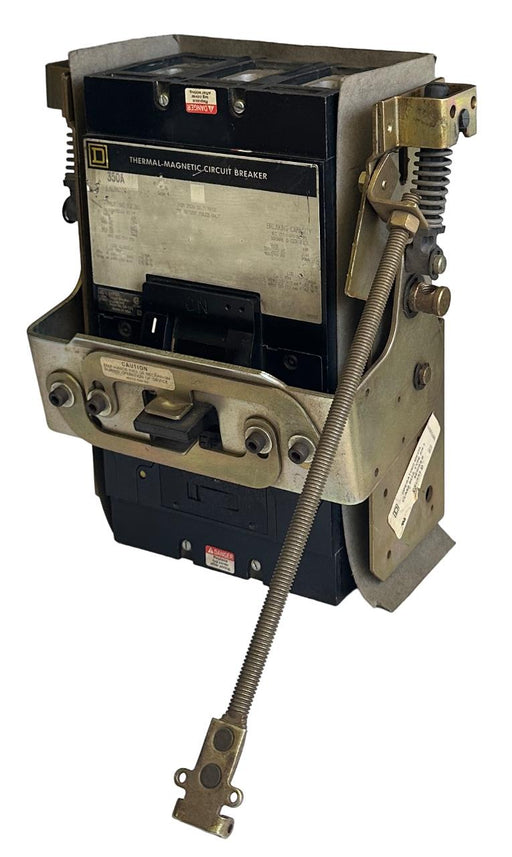 SQUARE D LAL36350 THERMAL-MAGNETIC CIRCUIT BREAKER 350A W/ 9422RR1 /B MECHANISM