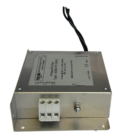 OMRON RASMI ELECTRONICS 3G3MV PFI 3020-E 3-PHASE RFI FILTER 15A 480V 50/60Hz