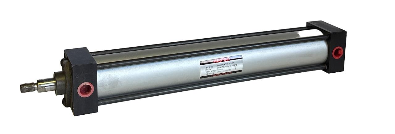 NEW AIRPRO 250A-1TS200S1B1200-AB / 250A1TS200S1B1200AB PNEUMATIC CYLINDER 250PSI