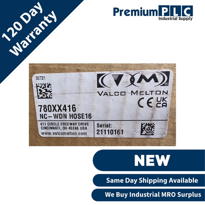 NEW VALCO MELTON 780XX416 ECOSTITCH HOT MELT RUGGED WASHDOWN HOSE 16FT 780XX021