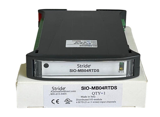 NEW AUTOMATION DIRECT STRIDE SIO-MB04RTDS / SIOMB04RTDS 4-CH RTD/IN MODULE ENet