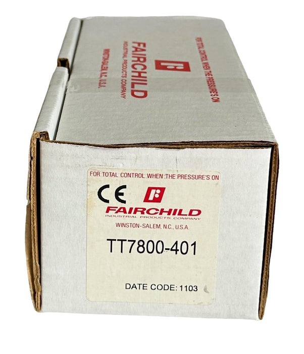 NEW FAIRCHILD TT7800-401 / TT7800401 ELECTRO-PNEUMATIC TRANSDUCER 3-15PSIG I/P