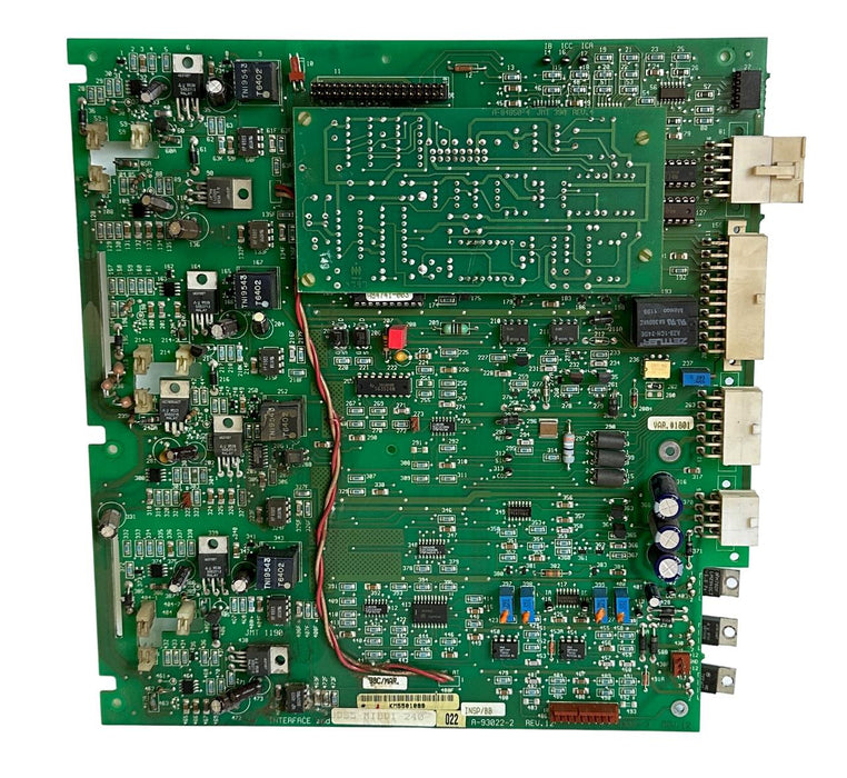 MITSUBISHI BDS5-MIBD1-240-00000 / BDS5-MIBD1-240-022 BOARD A-93022-2 REV. 12