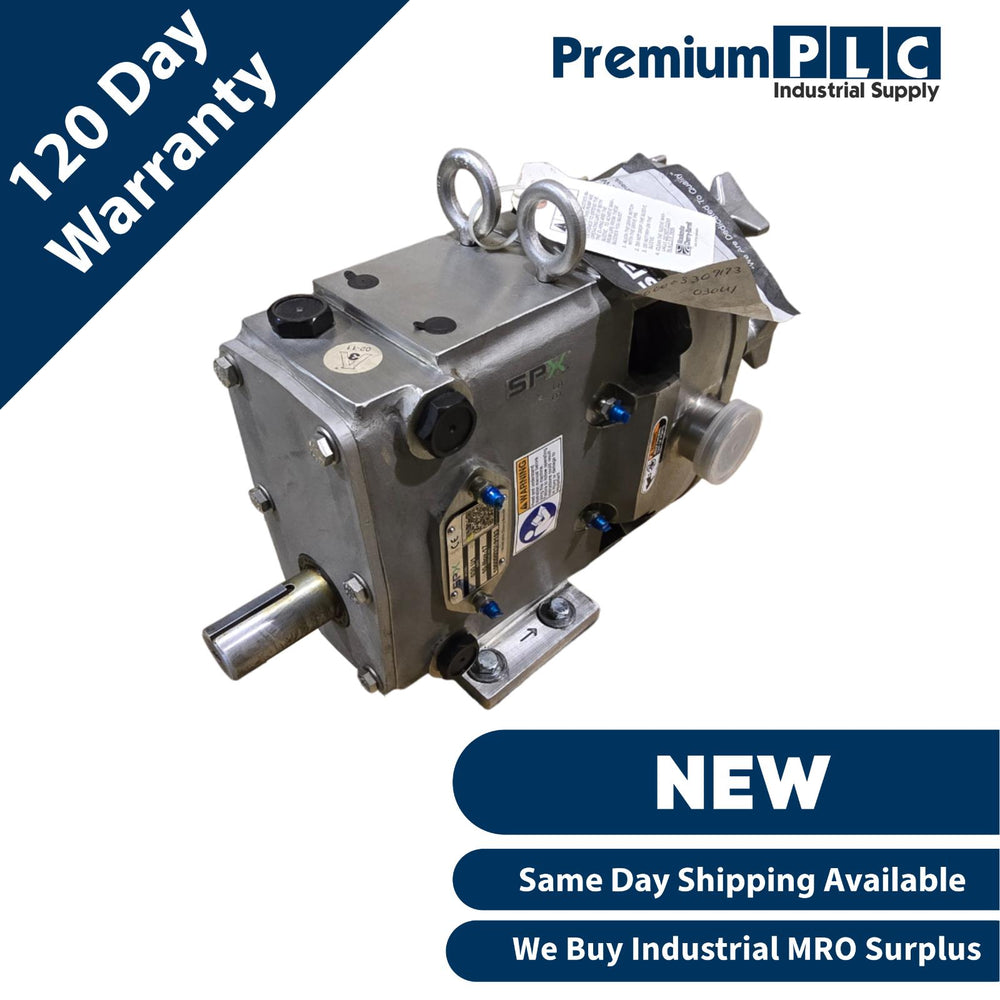 NEW WAUKESHA CHERRY-BURRELL SPX 030 U1 / 030U1 POSITIVE DISPLACEMENT PUMP 36-GPM
