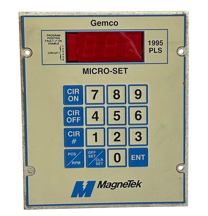 MagneTek GEMCO 1995- PLS MICRO-SET PROGRAMMABLE LIMIT SWITCH LINEAR TRANSDUCER