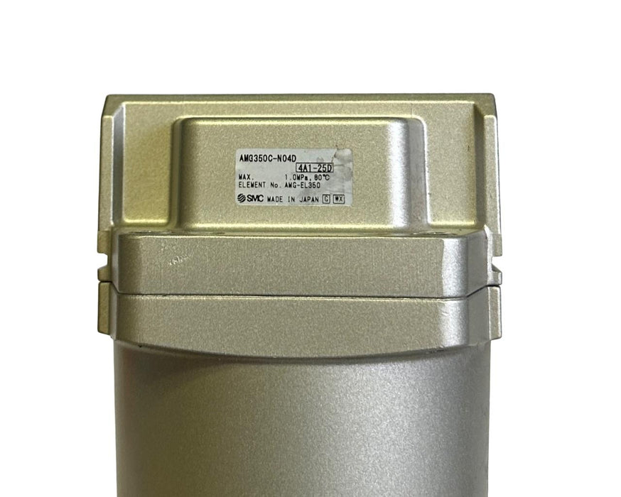 NEW SMC AMG350C-N04D / AMG350CN04D WATER SEPARATOR 1/2'' NPT PORT 1.0MPa