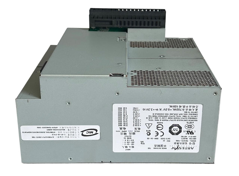 ARTESYN TECHNOLOGIES 7001073-Y000 / 39J5071 AC POWER SUPPLY 100-240V 9.6/4.8A