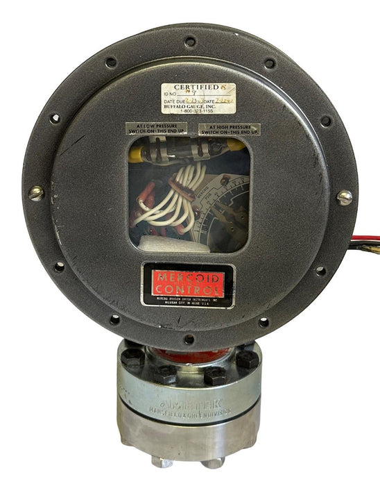 MERCOID DAW-43-804-23E / DAW4380423E BOURDON TUBE PRESSURE SWITCH TYPE SB SEAL