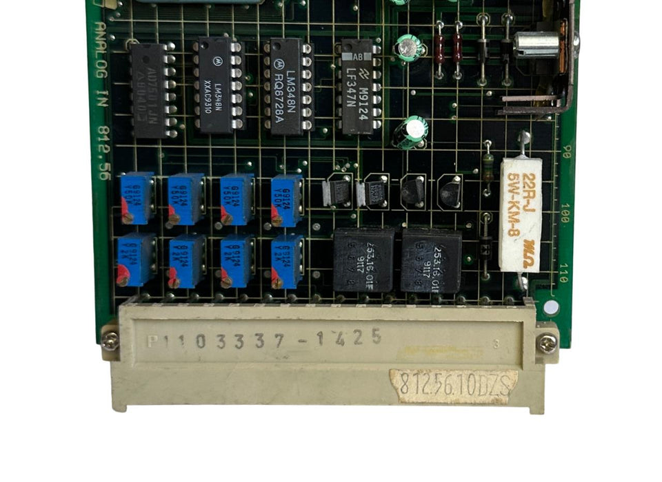 RELIANCE ELECTRIC 812.56.10 / 812.56.10DZS ANALOG INPUT VOLTAGE MODULE 812.56