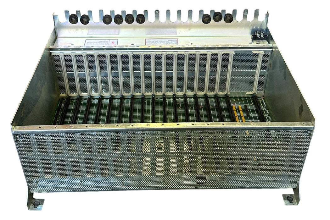 RELIANCE ELECTRIC 57C-331 / 57C331 AUTOMAX 16-SLOT RACK 100/120VAC 8/7A 50/60Hz