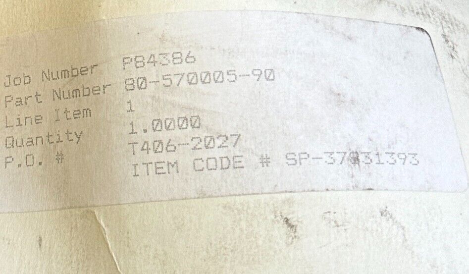NEW AMETEK 80-570005-90 / 8057000590 FAN ASSEMBLY UPDRAFT INT ALARM 120V 50/60Hz