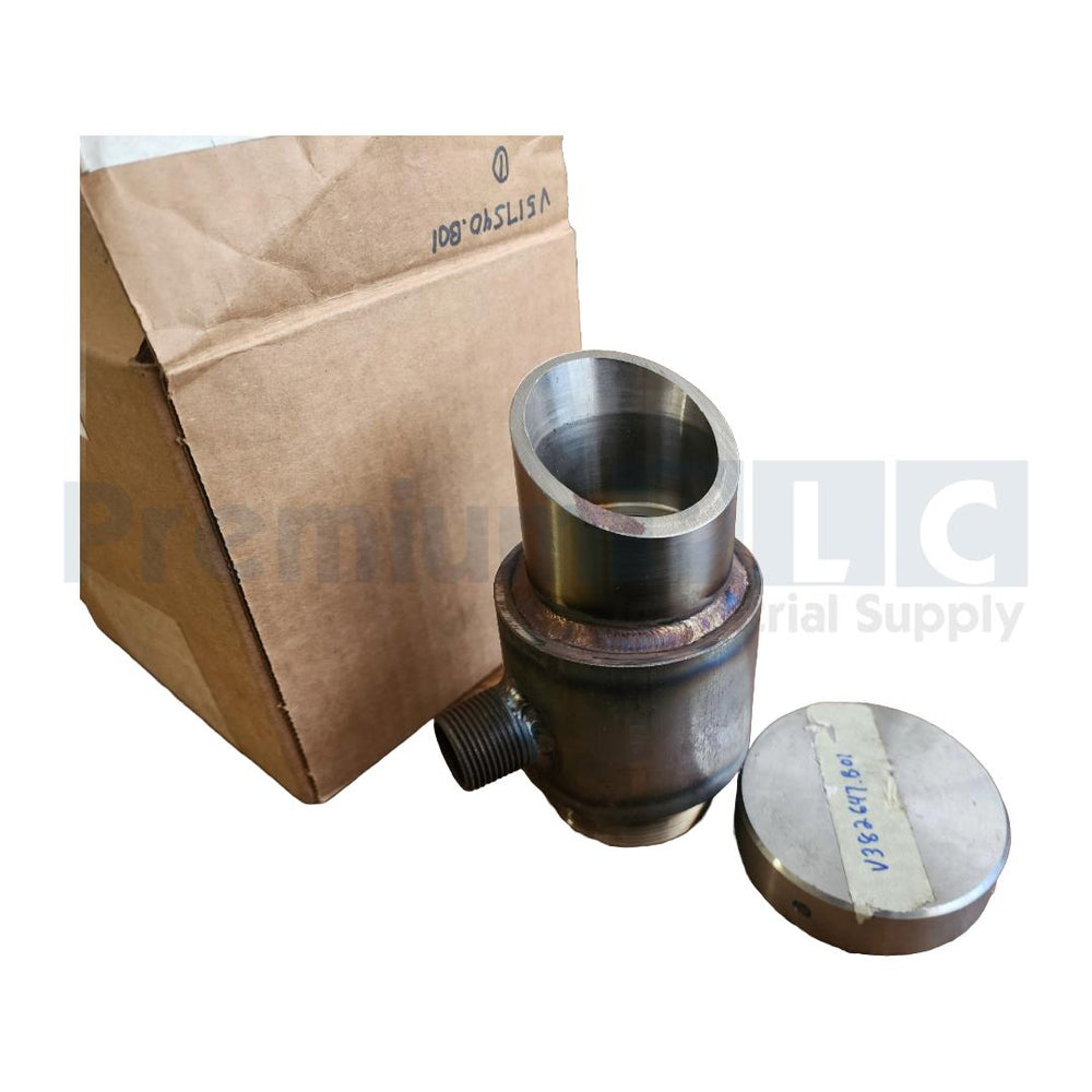 NEW STOCK SCHENCK PROCESS V517540.B01/V379205.B02 COAL FEED POKE HOLE WELDMENT