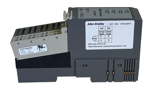 ALLEN BRADLEY 1734-AENT /A POINT I/O EtherNet/IP ADAPTER MODULE 24VDC 1734AENT