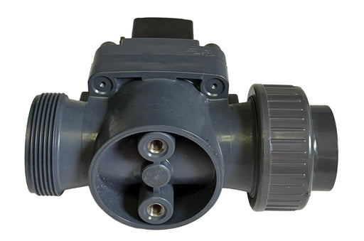 NEW +GF+ SIGNET DN32 TRUE UNION BALL VALVE 165A PVC EPDM 24VDC 5W d40 086378