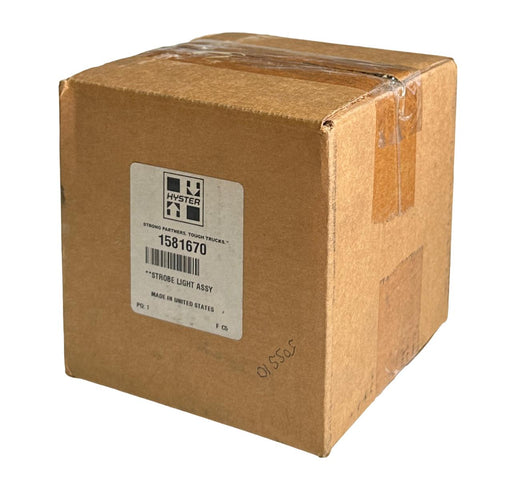 NEW HYSTER 1581670 / HY1581670 / 470S-1280 OEM STROBE LIGHT ASSEMBLY 12-80VDC