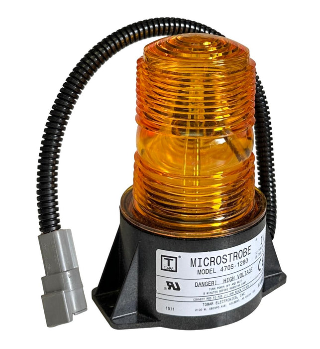 NEW HYSTER 1581670 / HY1581670 / 470S-1280 OEM STROBE LIGHT ASSEMBLY 12-80VDC