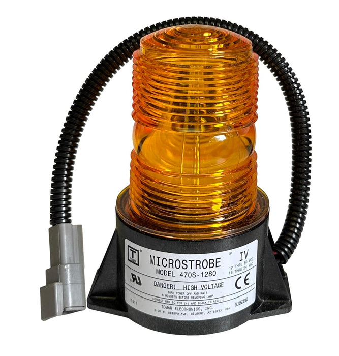 NEW HYSTER 1581670 / HY1581670 / 470S-1280 OEM STROBE LIGHT ASSEMBLY 12-80VDC