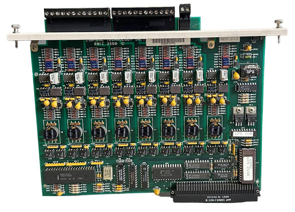 CONTROL TECHNOLOGY INC SIEMENS 901C-2560 / 901C2560 ISOLATED ANALOG INPUT MODULE