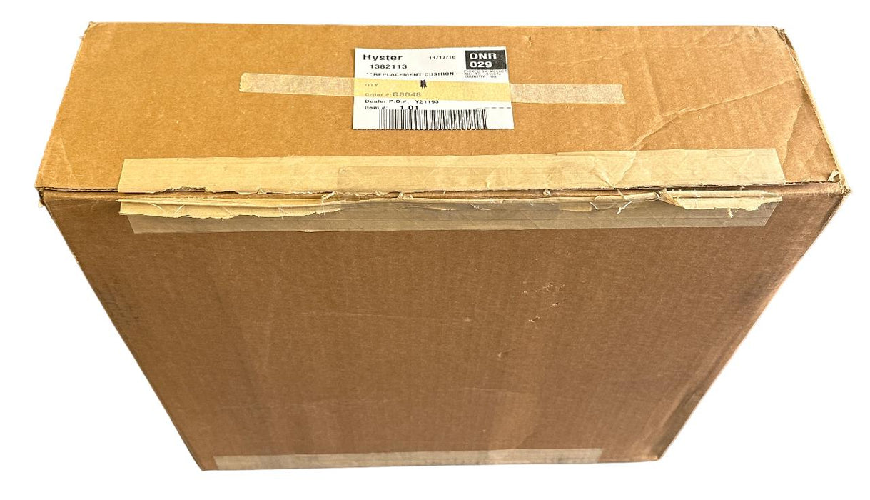 NEW HYSTER 1382113 / HY1382113 OEM REPLACEMENT CUSHION FOR FORKLIFT