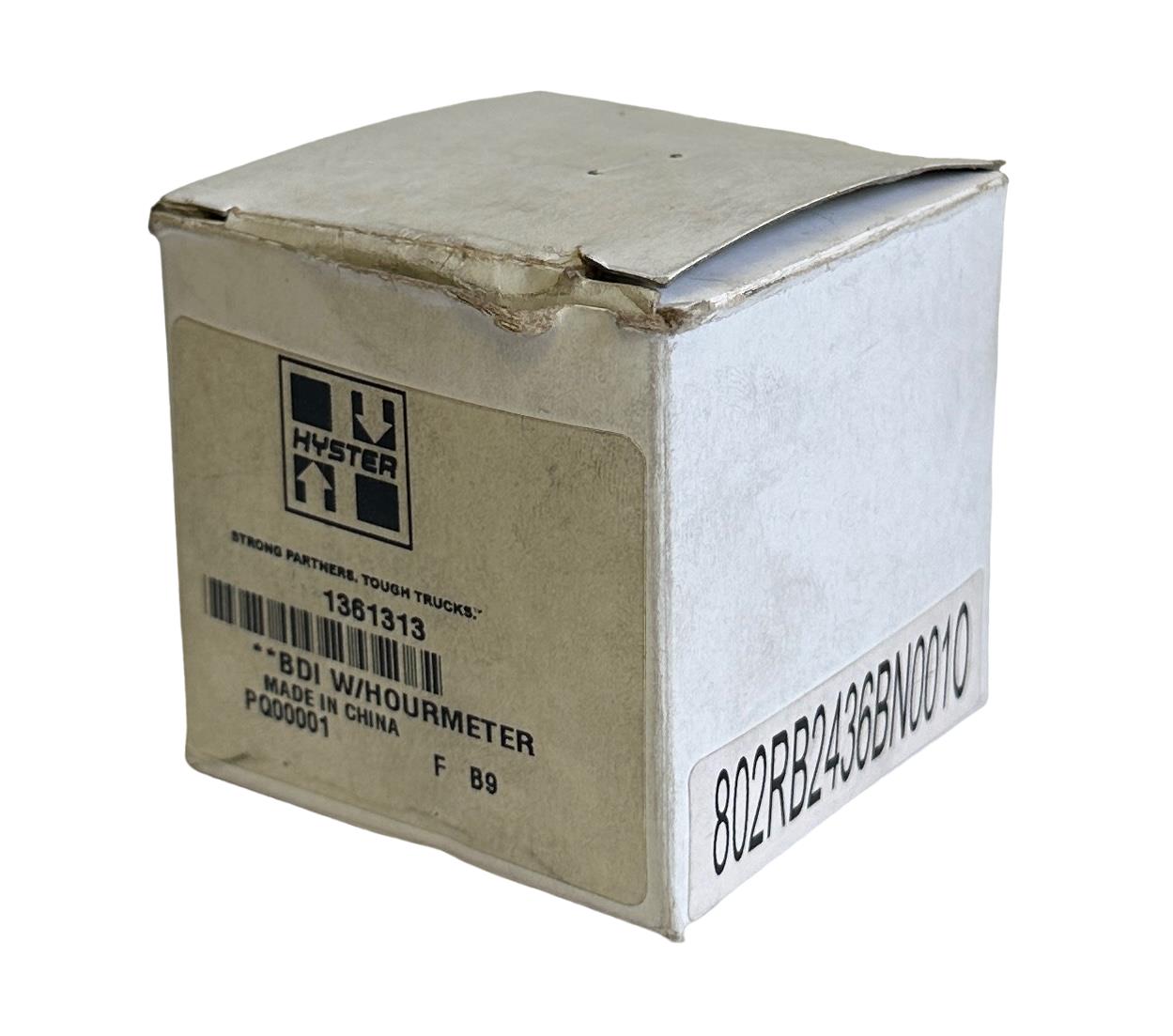 NEW HYSTER CURTIS 1361313 / HY1361313 OEM BDI W/ HOUR METER FOR FORKLIFT