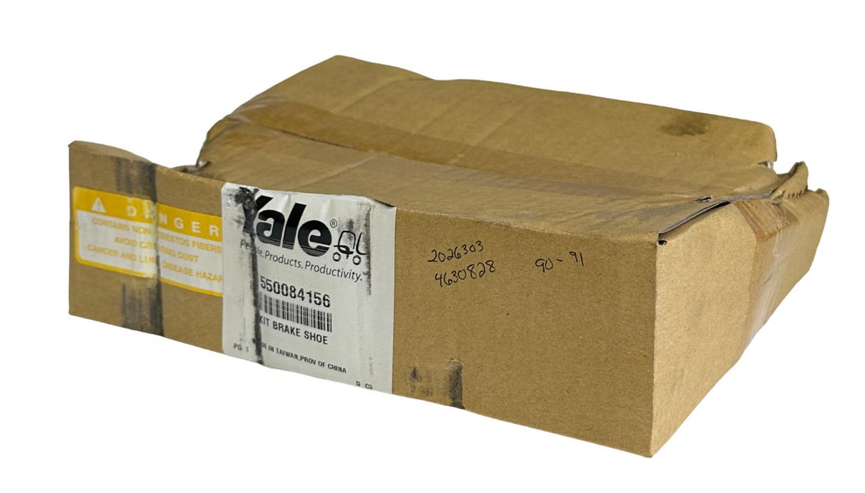 NEW YALE 550084156 / YT550084156 OEM BRAKE SHOE KIT FOR FORKLIFT