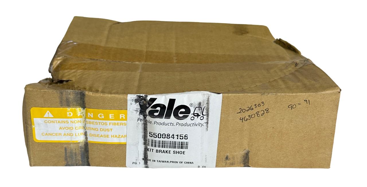 NEW YALE 550084156 / YT550084156 OEM BRAKE SHOE KIT FOR FORKLIFT