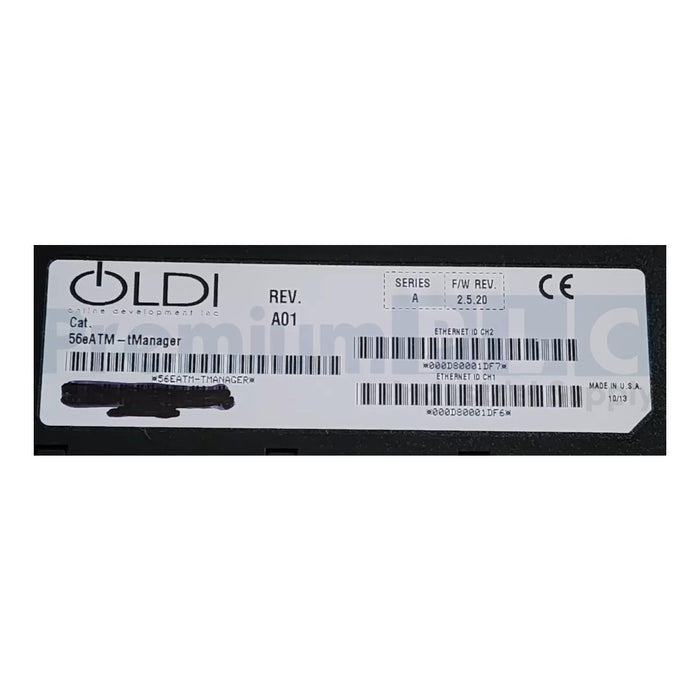 OLDI ALLEN BRADLEY 56EATM-TMANAGER /A ControlLogix TRANSACTION MODULE F/W 2.5.20