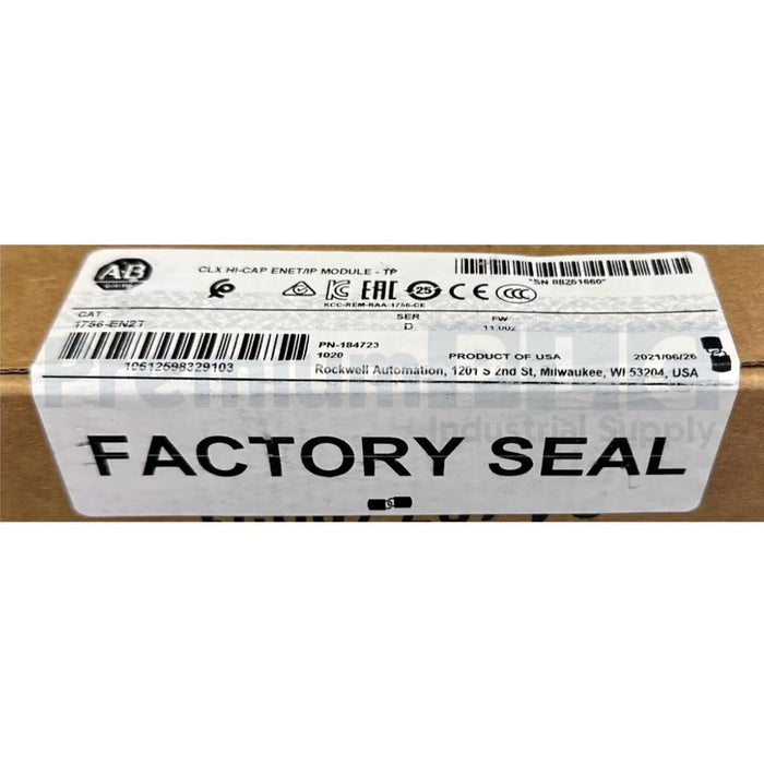 NEW ALLEN BRADLEY 1756-EN2T /D ControlLogix ENET/IP MODULE TP 1756EN2T NSFS