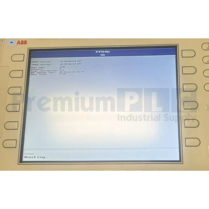 ABB PP846A / 3BSE042238R2 10.4" INDUSTRIAL -IT HMI OPERATOR PANEL 800 24VDC