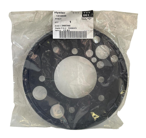 NEW HYSTER 1310598 / HY1310598 OEM BRAKE SHIELD COVER FOR FORKLIFT