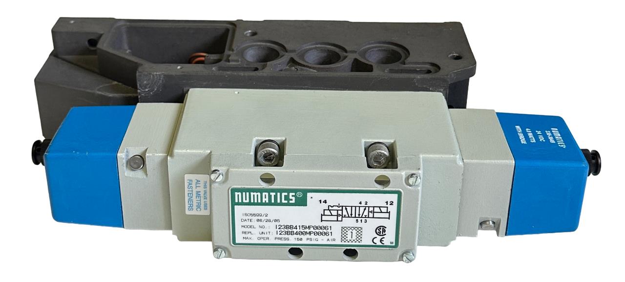 NEW NUMATICS I23BB415MP00061 / I23BB400MP00061 SOLENOID VALVE ISO5599/2 NSNP