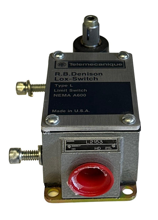 NEW TELEMECANIQUE L2153 SERIES F Type L LIMIT SWITCH R.B.Denison Lox-Switch HD