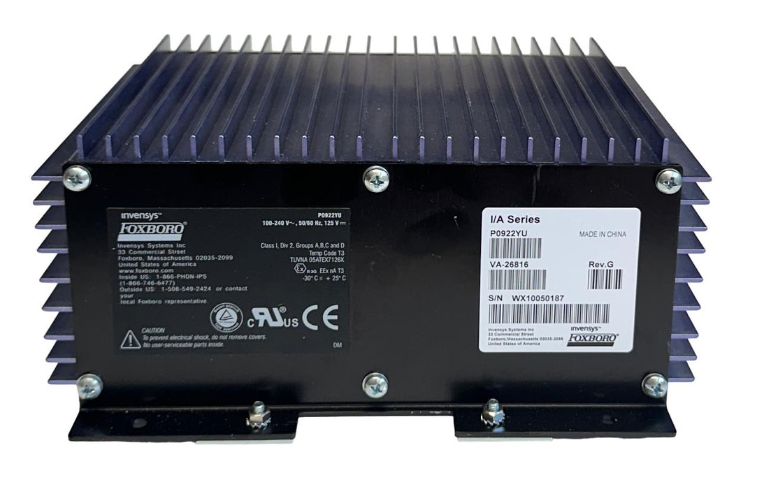 NEW SCHNEIDER FOXBORO P0922YU / VA-26816 I/A SERIES POWER SUPPLY FPS400-24 NSNP