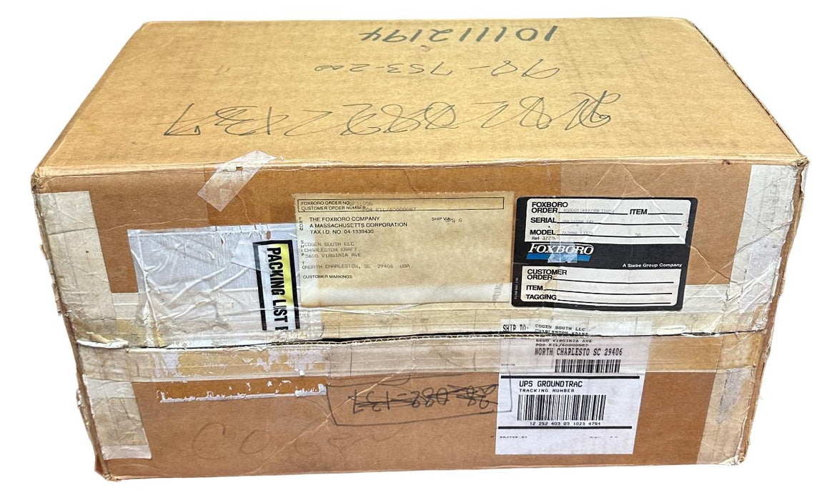 NEW FOXBORO 762RNA-1333B / 762RNA STRIP CHART RECORDER 4-20mA / 250R 115V NSMP