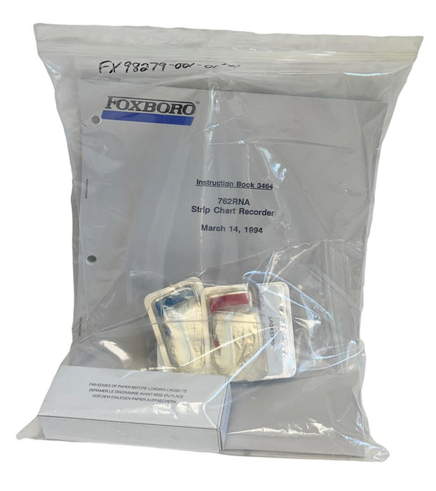 NEW FOXBORO 762RNA-1333B / 762RNA STRIP CHART RECORDER 4-20mA / 250R 115V NSMP