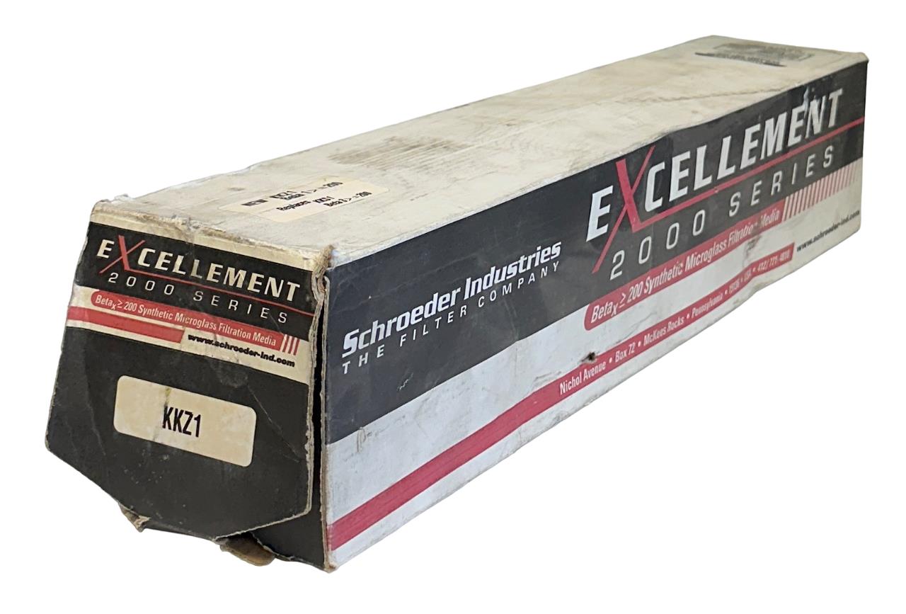 NEW SCHROEDER KKZ1 EXCELLEMENT 2000 SERIES MICROGLASS FILTER BETA 1 =200 NSMP