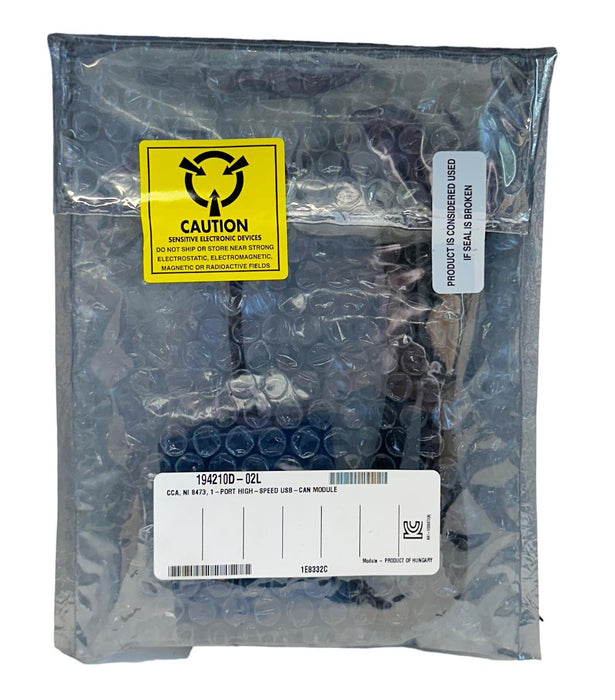 NEW NATIONAL INSTRUMENTS 194210D-02L / NI USB-8473 CAN INTERFACE 779792-01 NSFS