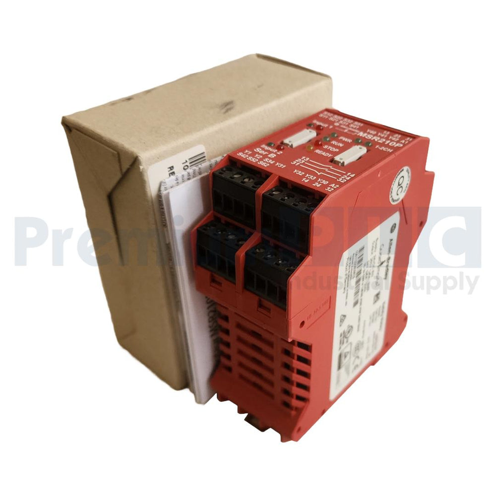 ALLEN BRADLEY 440R-H23176 /B MSR210P GUARDMASTER SAFETY RELAY 24VDC 8W NSMP