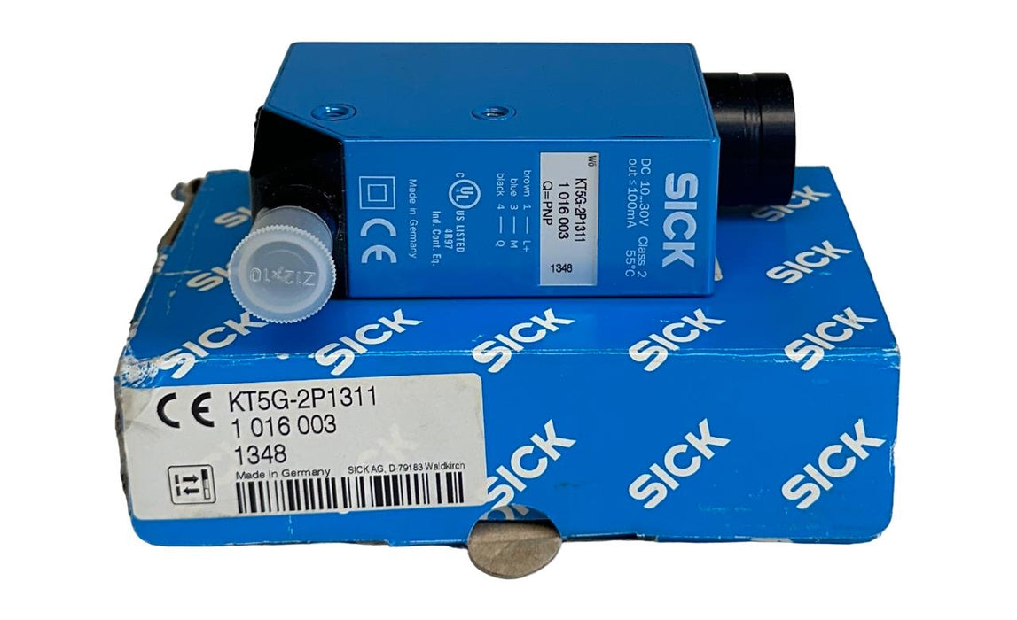 NEW SICK KT5G-2P1311 / 1016003 CONTRAST SENSOR SENSICK KT 5-2 10-30VDC NSMP