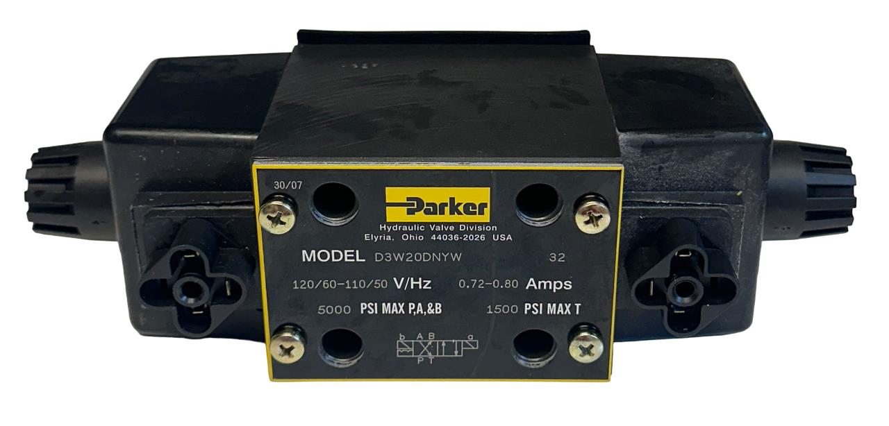 NEW PARKER D3W20DNYW-32 / D3W20DNYW HYDRAULIC CONTROL VALVE D3W 4-WAY NSMP