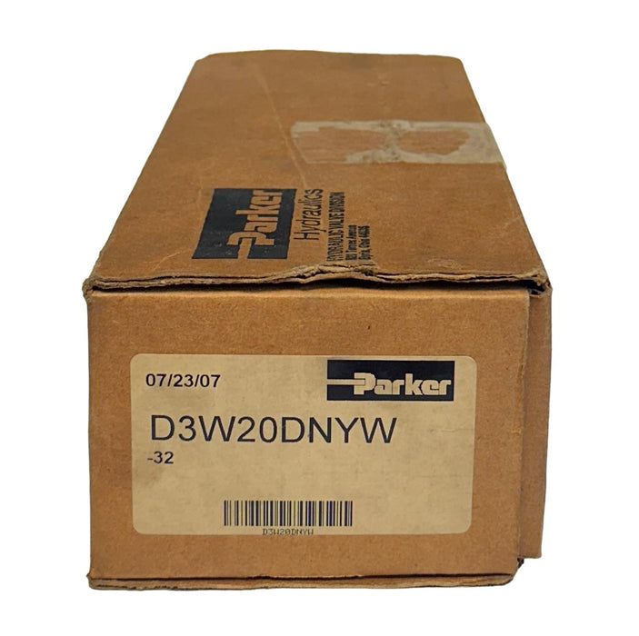 NEW PARKER D3W20DNYW-32 / D3W20DNYW HYDRAULIC CONTROL VALVE D3W 4-WAY NSMP