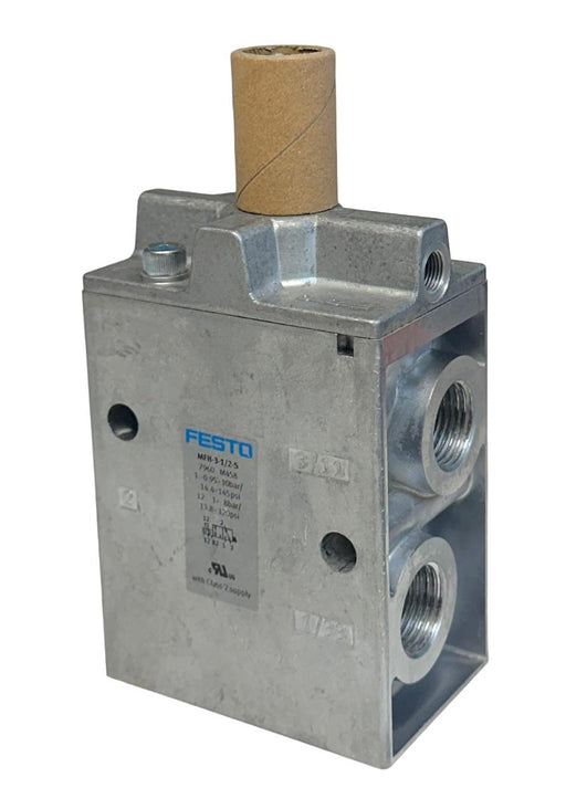 NEW FESTO MFH-3-1/2-S / 7960 ELECTRICAL AIR SOLENOID VALVE 3/2 52mm NSMP