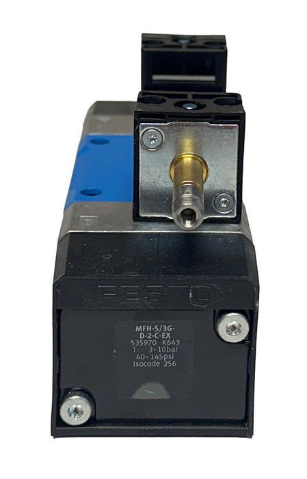 NEW FESTO MFH-5/3G-D-2-C-EX / 535970 ELECTRICAL AIR SOLENOID VALVE 5/3 1MPa NSMP