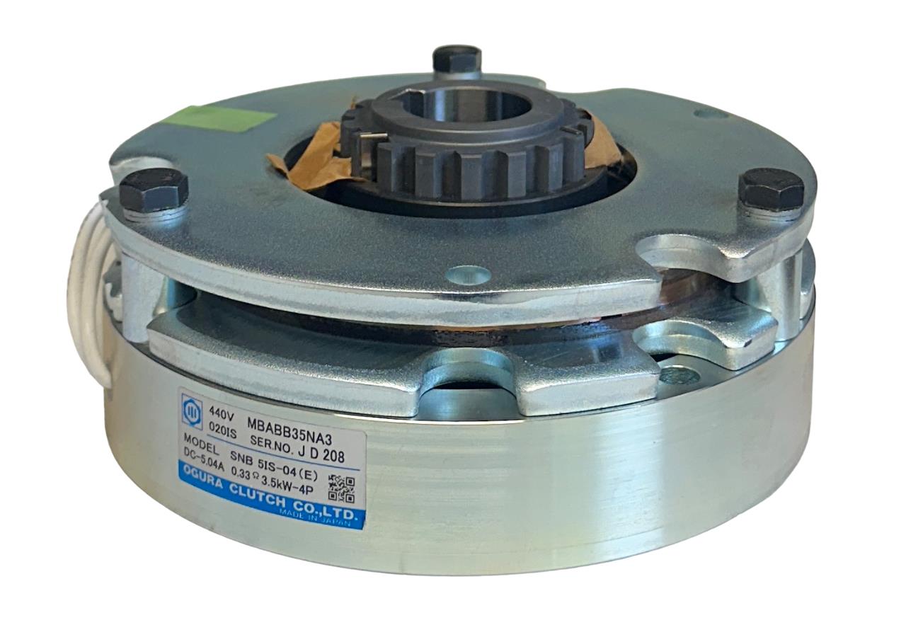 NEW OGURA CLUTCH MBABB35NA3 / SNB 5IS-04 (E) ELECTROMAGNETIC BRAKE 3.5kW-4P NSNP