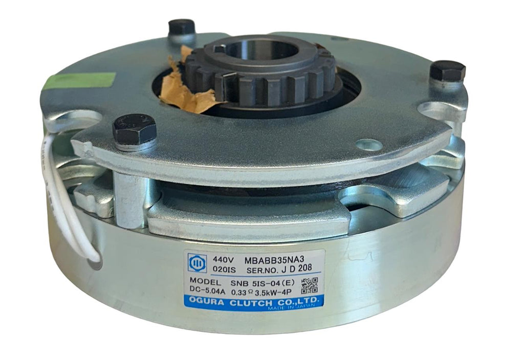 NEW OGURA CLUTCH MBABB35NA3 / SNB 5IS-04 (E) ELECTROMAGNETIC BRAKE 3.5kW-4P NSNP